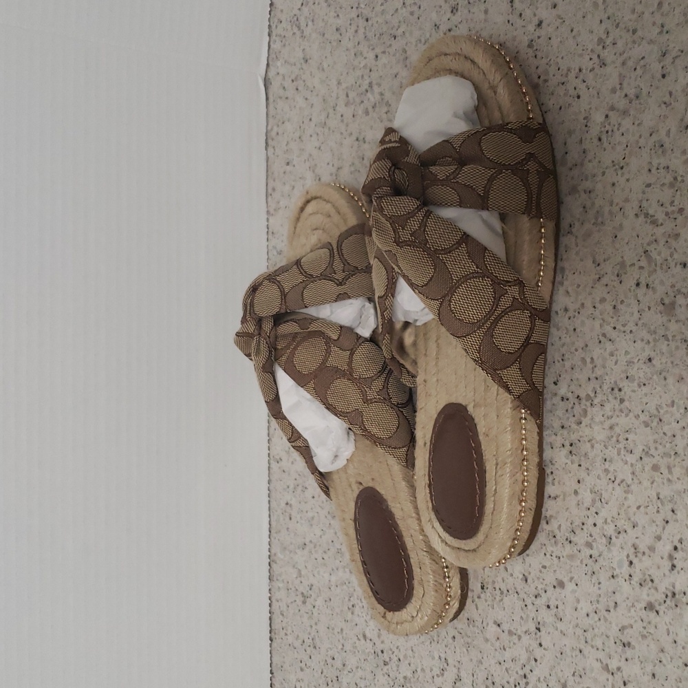 Coach Charli Sig Espadrill SZ 7 -‎ NWOT - Picture 5 of 7